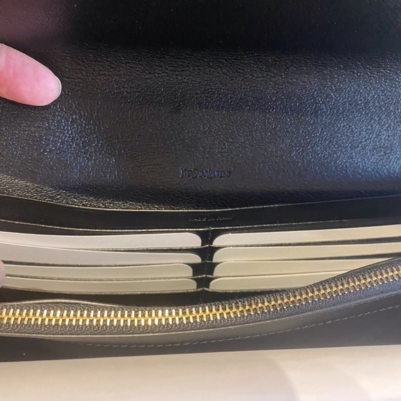 SAINT LAURENT❤️NEW❤️Belle de Jour wallet on chain - Picture 11 of 14